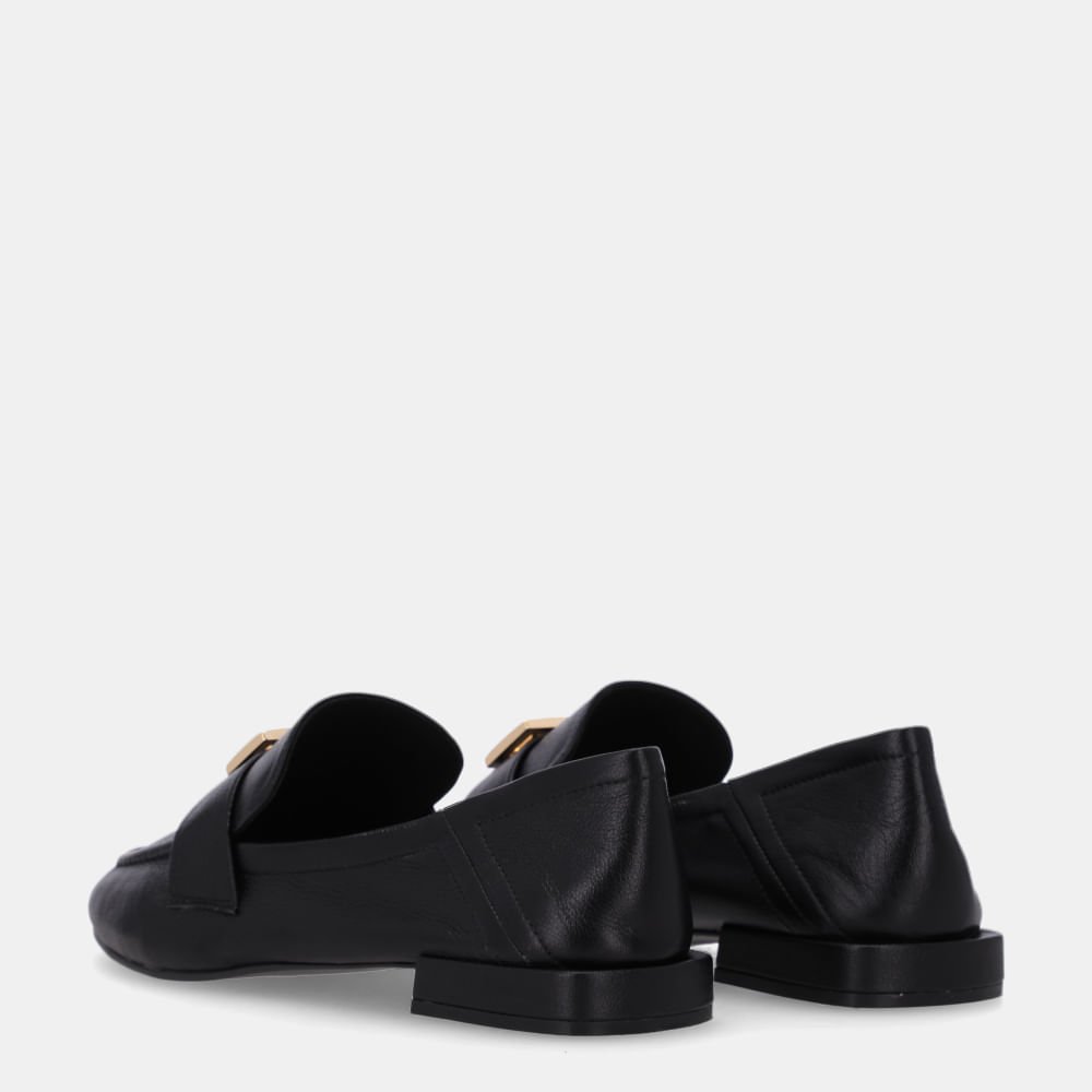Loafer Saara Preto - 60340016 Preto 3