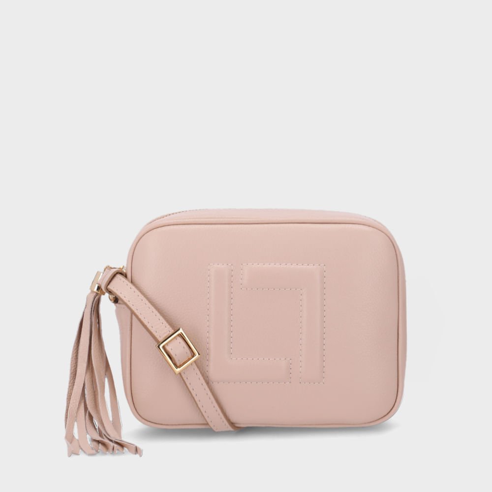 Bolsa Ellie Tiracolo Pequena New Ridge Bege - 10004962