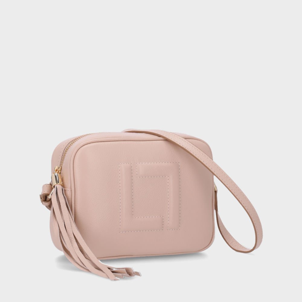 Bolsa Ellie Tiracolo Pequena New Ridge Bege - 10004962 Bege 4