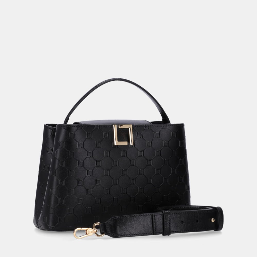 Bolsa Tote Média Lux Preto - 2000771 Preto 3