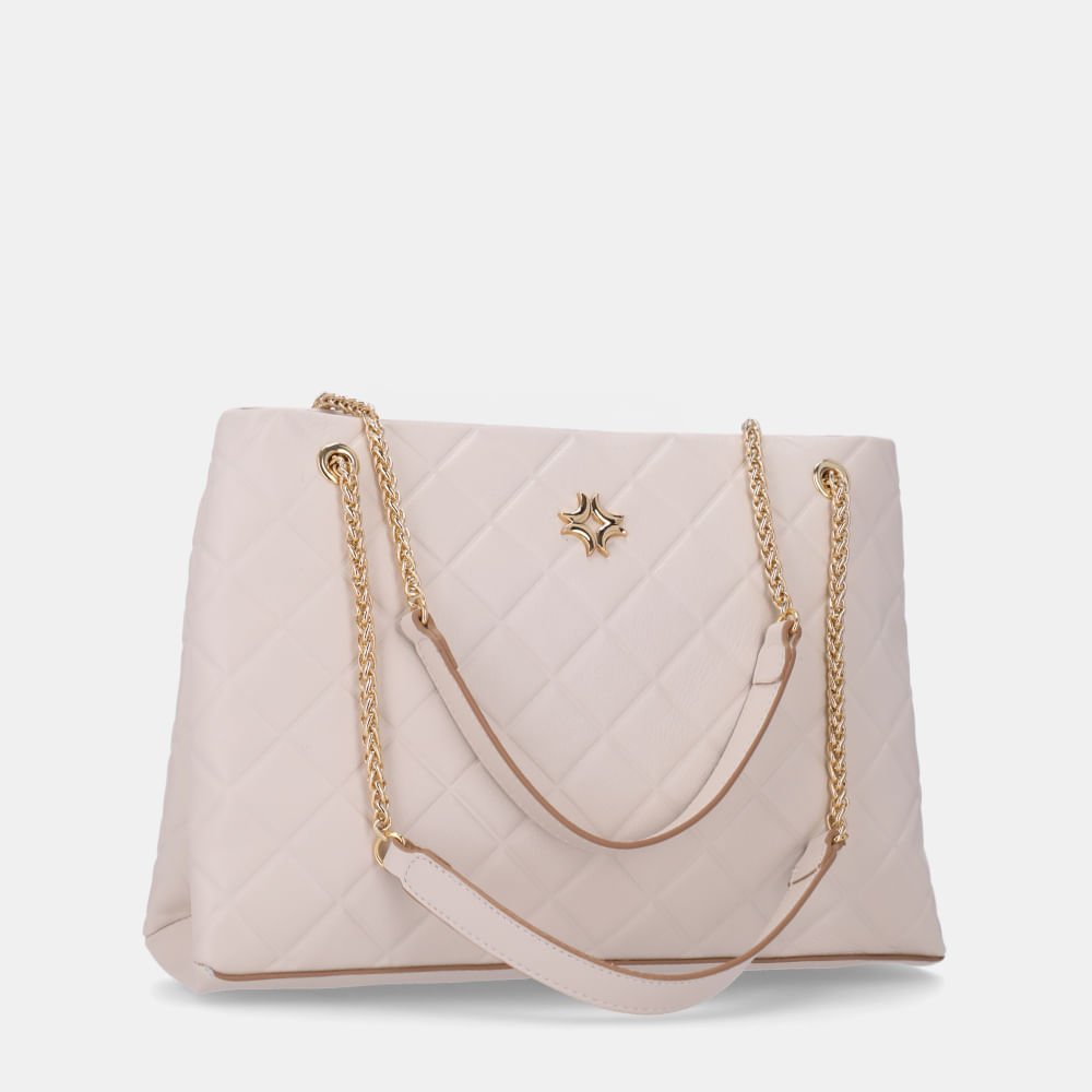 Bolsa Shopping Grande Saara Panna - 2000747 Panna 3