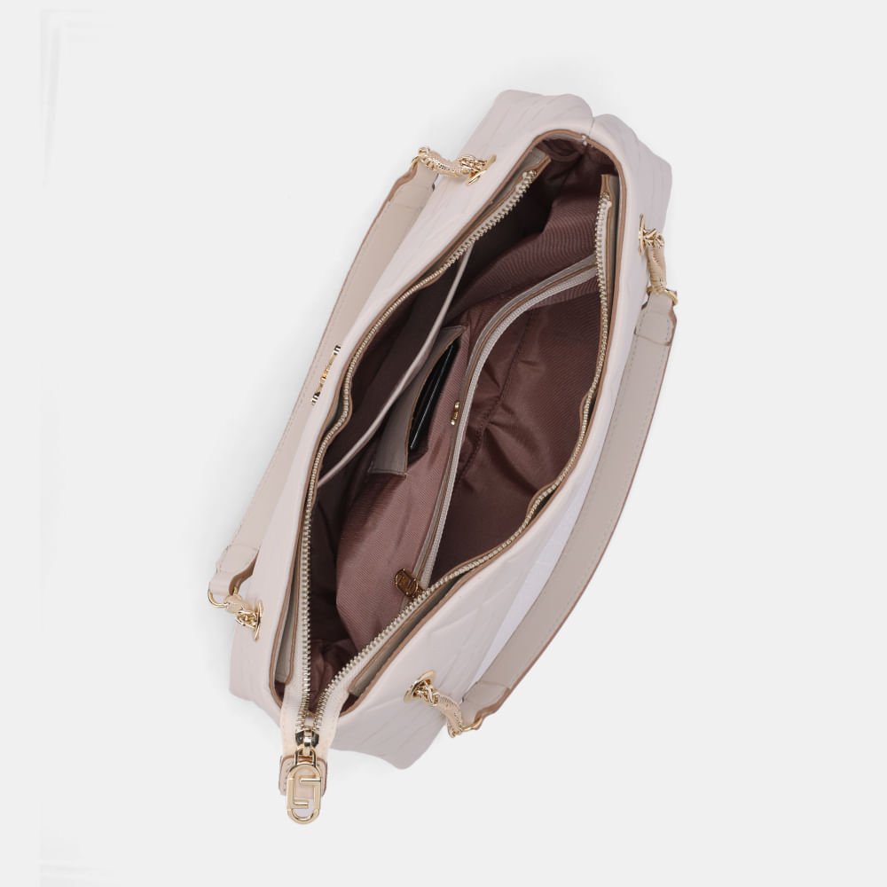 Bolsa Shopping Grande Saara Panna - 2000747 Panna 4