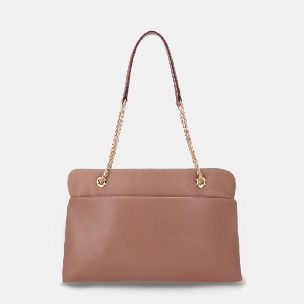 Bolsa Shopping Grande Saara Mousse - 2000742 Mousse 2