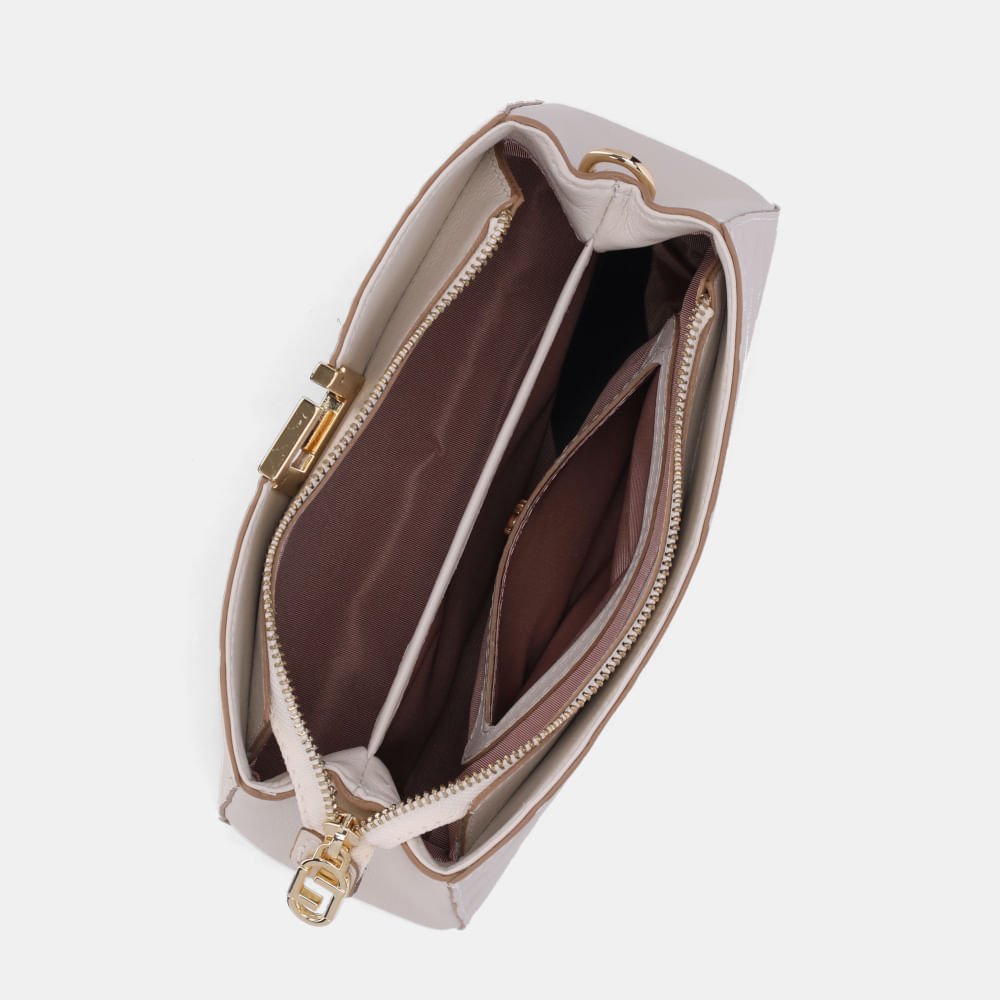 Bolsa Tiracolo Pequena Saara Panna - 2000774 Panna 5