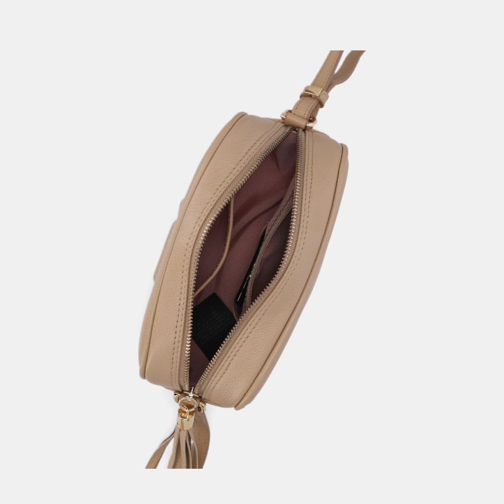 Bolsa Ellie Tiracolo Pequena New Ridge Frappe - 10004962 Frappe 4