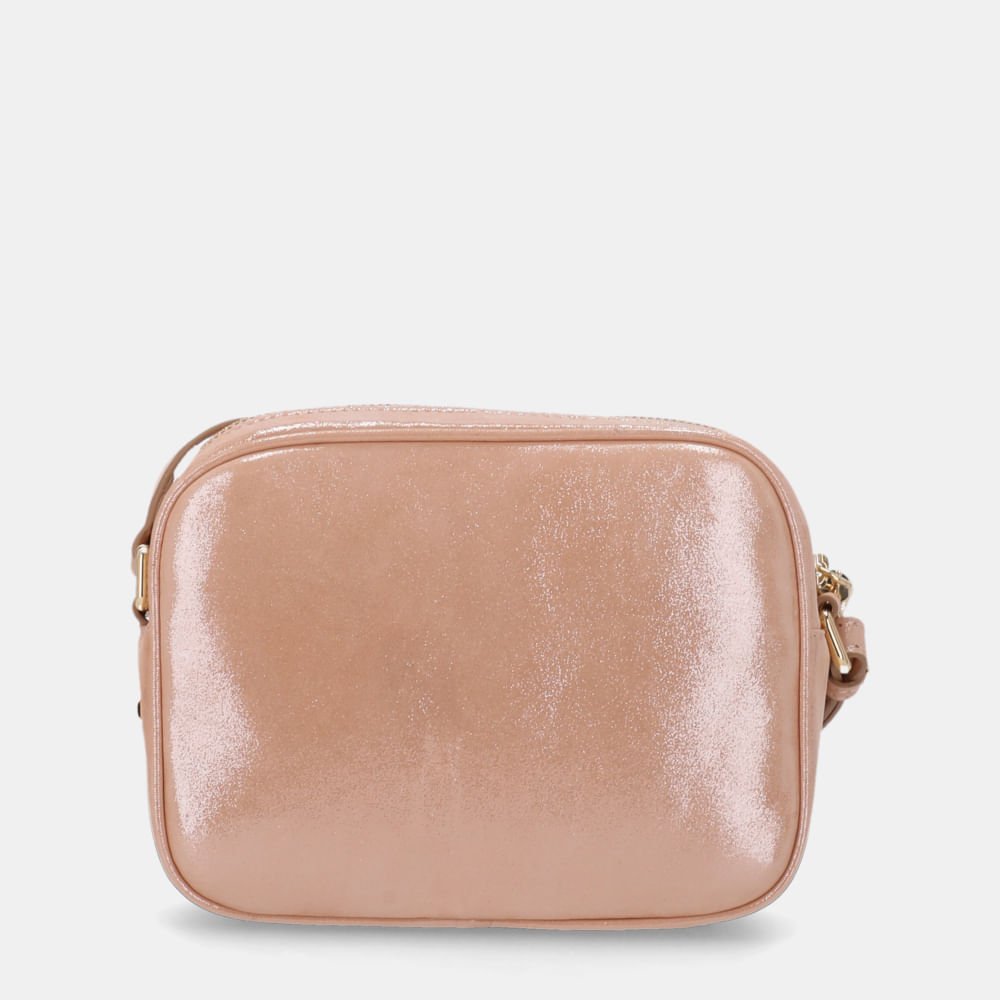 Bolsa Ellie Tiracolo Pequena Puntini Bege - 10004962 Bege 2