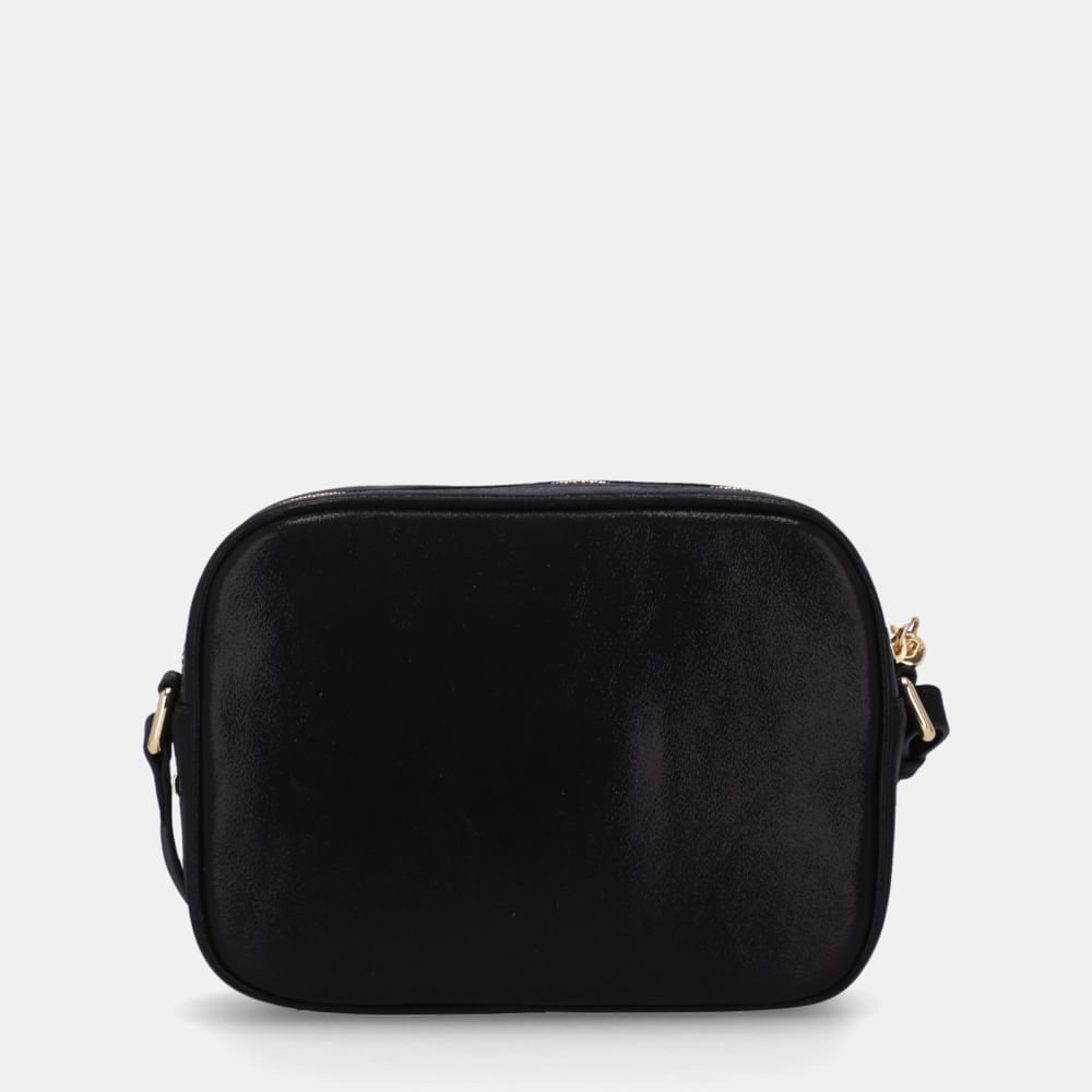 Bolsa Ellie Tiracolo Pequena Puntini Preto - 10004962 Preto 2