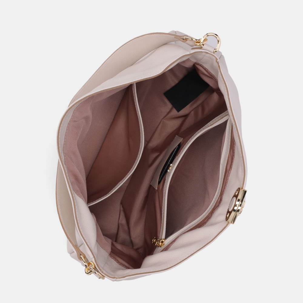 Bolsa Hobo Grande New Ridge Panna - 2000724 Panna 4