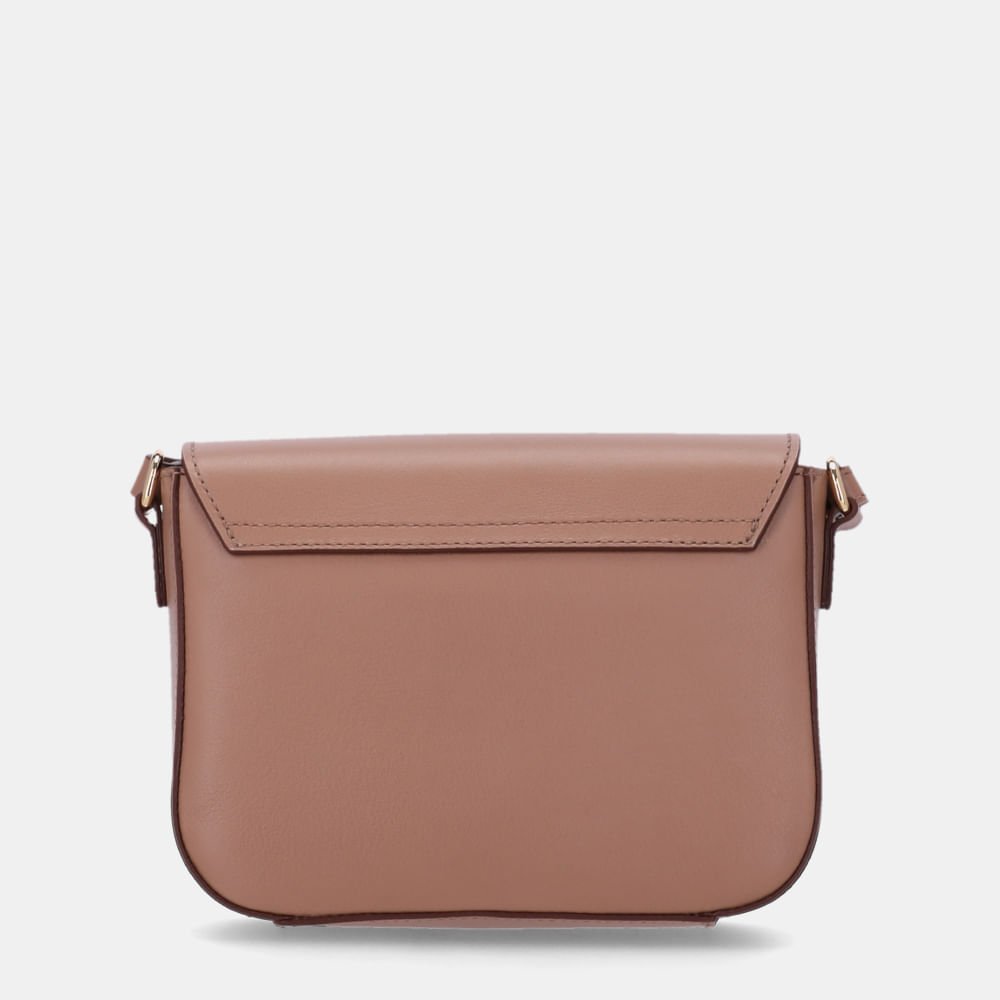 Bolsa Satchel Média Atacama Mousse - 2000356 Mousse 2