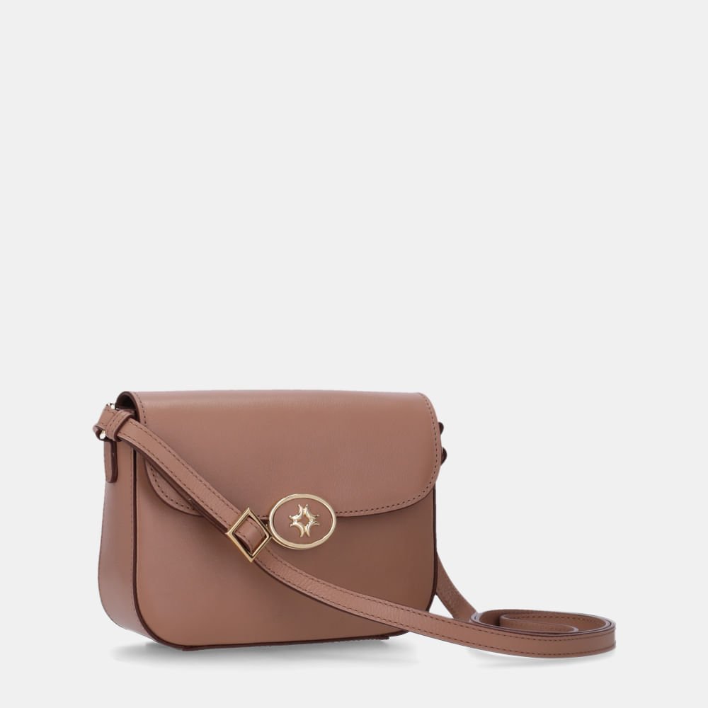 Bolsa Satchel Média Atacama Mousse - 2000356 Mousse 3