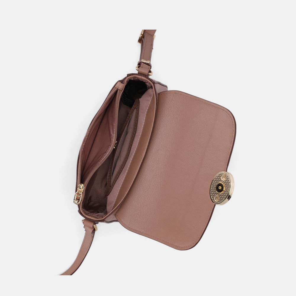 Bolsa Satchel Média Atacama Mousse - 2000356 Mousse 4