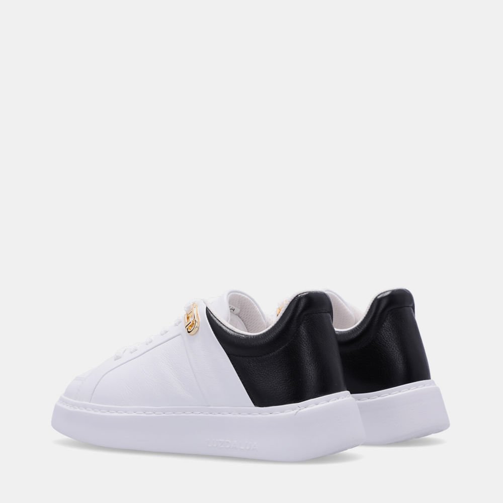 Tênis Saara Preto - 80620003 Bianco/Preto 3