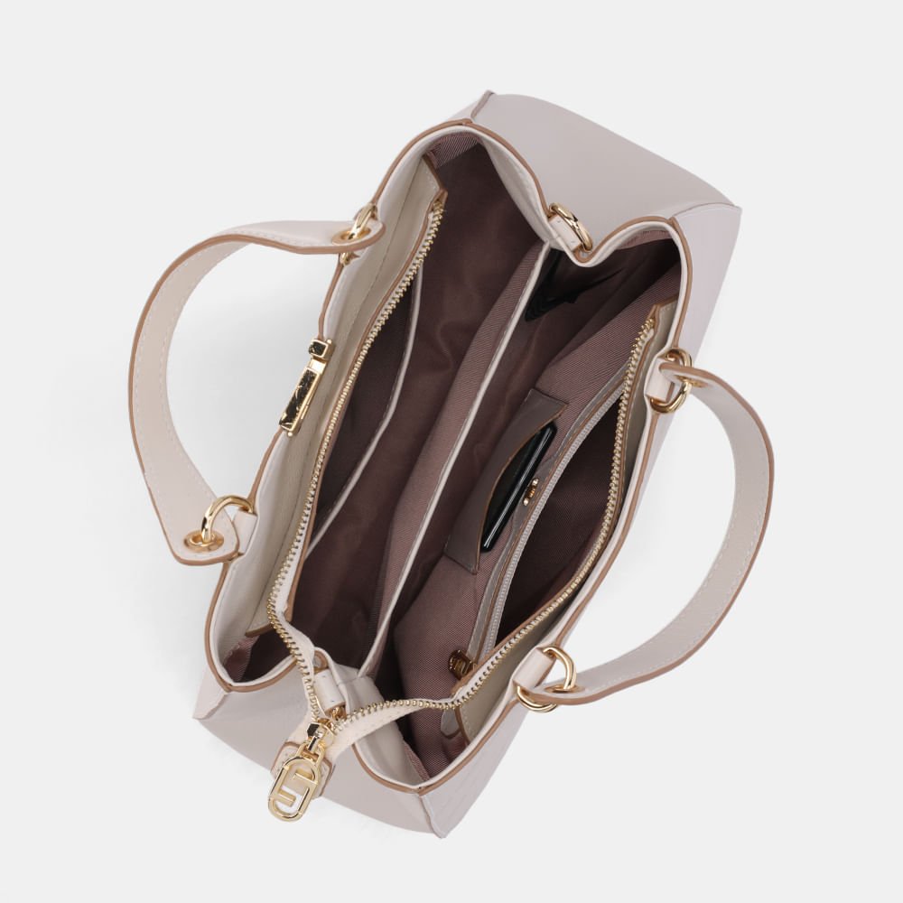 Bolsa Tote Média Saara Panna - 2000777 Panna 4