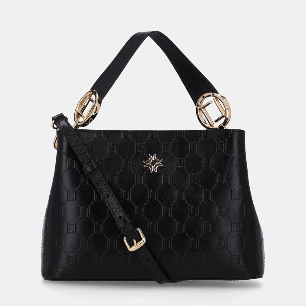 Bolsa Tote Média Lux Preto - 2000549