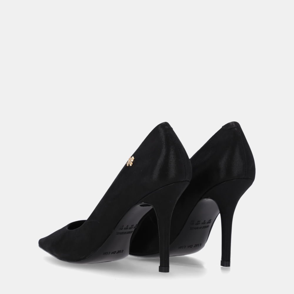 Scarpin Puntini Preto - 52951500 Preto 3