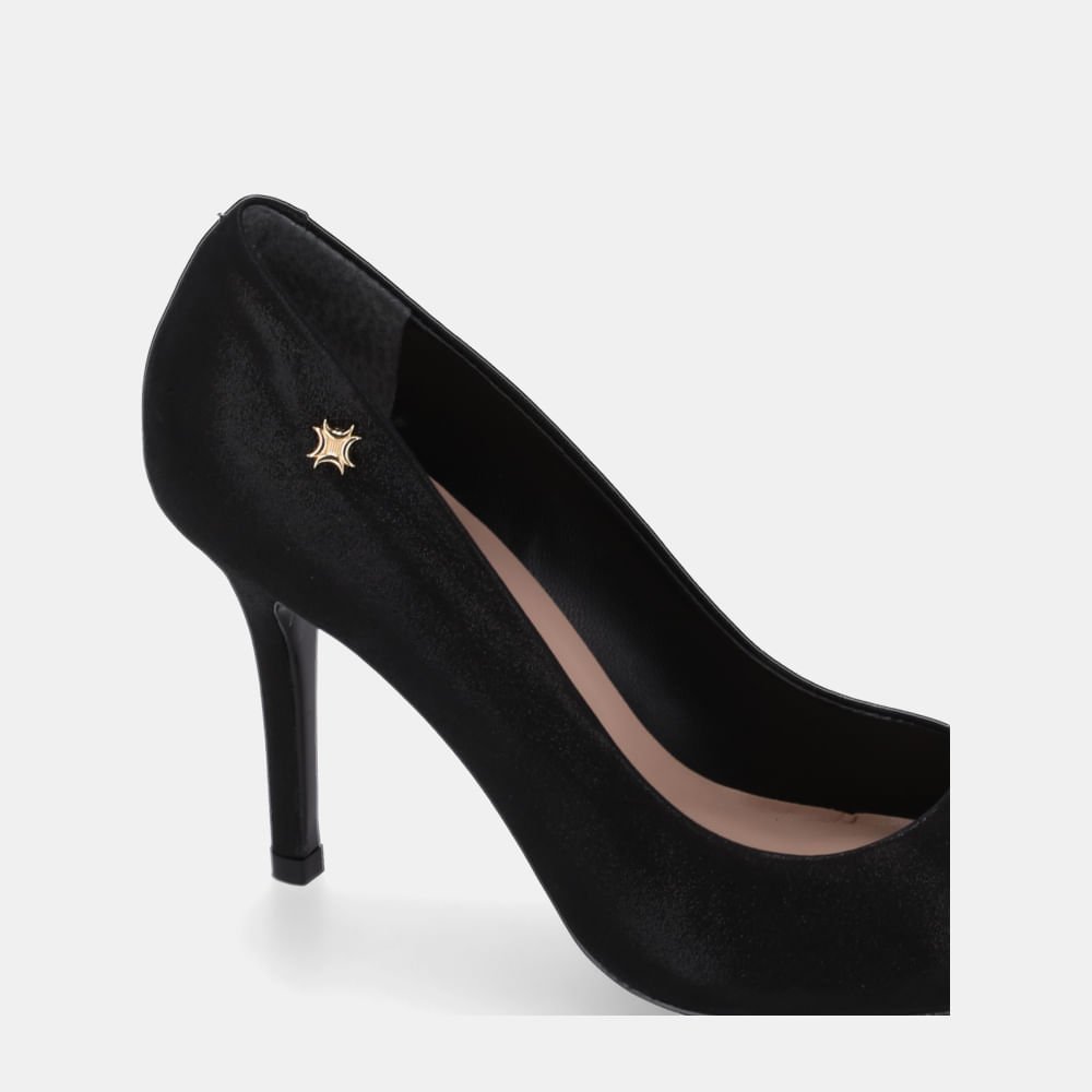 Scarpin Puntini Preto - 52951500 Preto 4