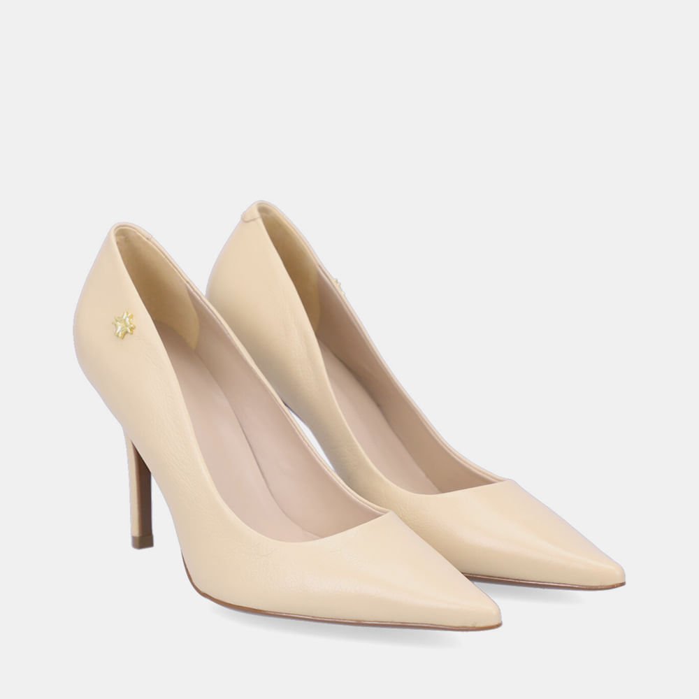Scarpin Saara Latte - 52951500 Latte 2