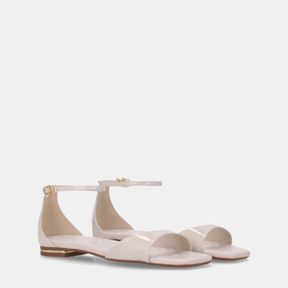 Sandália Rasteira Verona Panna - 80960001 Panna 2