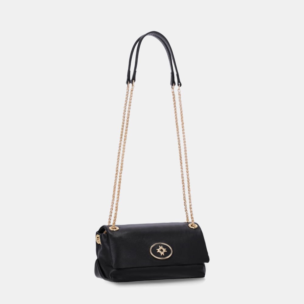 Bolsa Satchel Pequena Saara Preto - 2000794 Preto 4