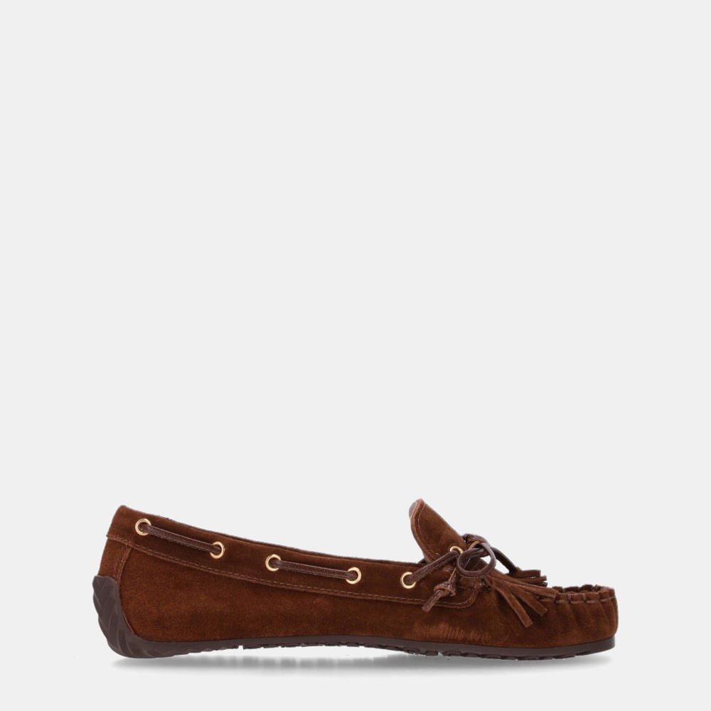 Mocassim Camurça Trufa - 60840004