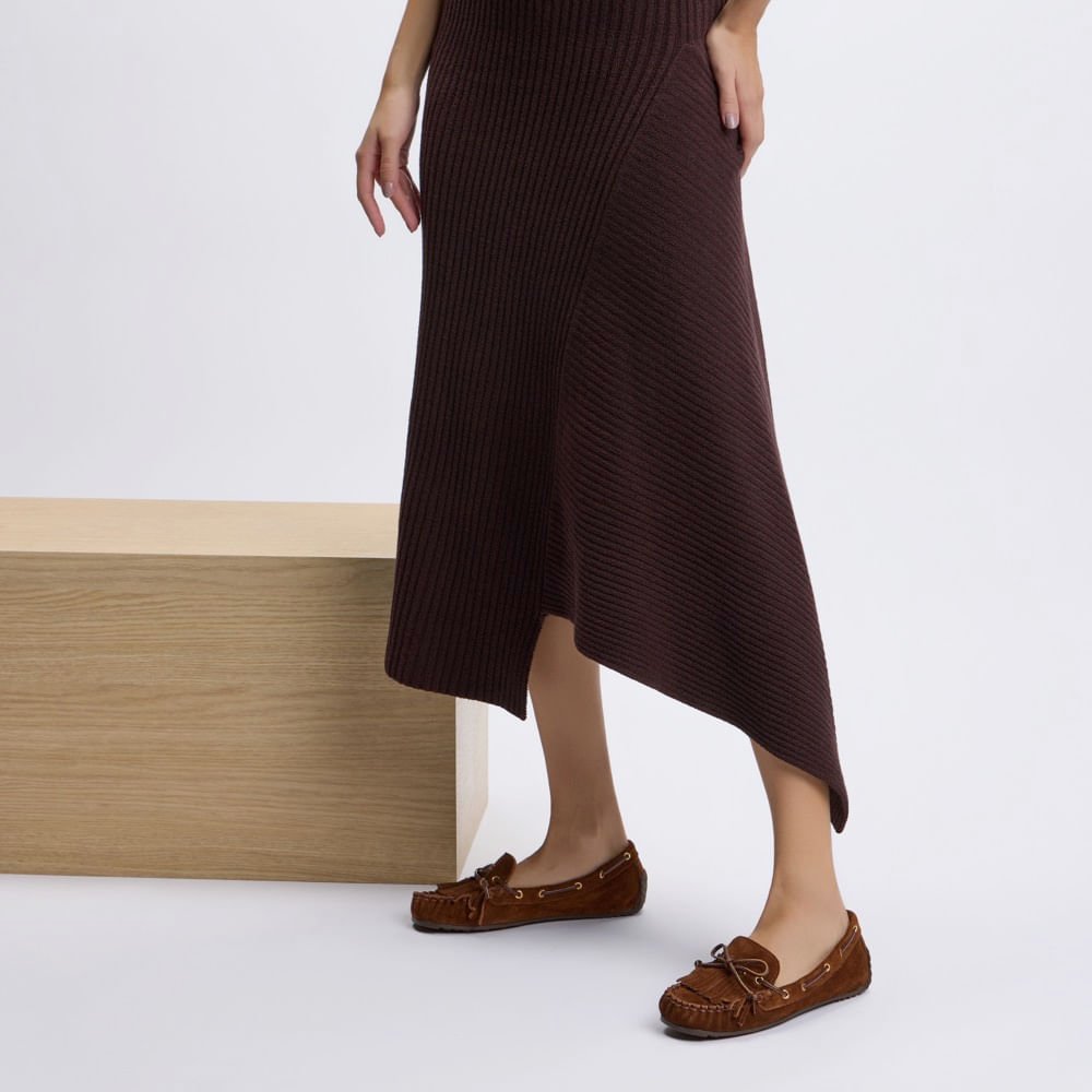 Mocassim Camurça Trufa - 60840004 Trufa 2