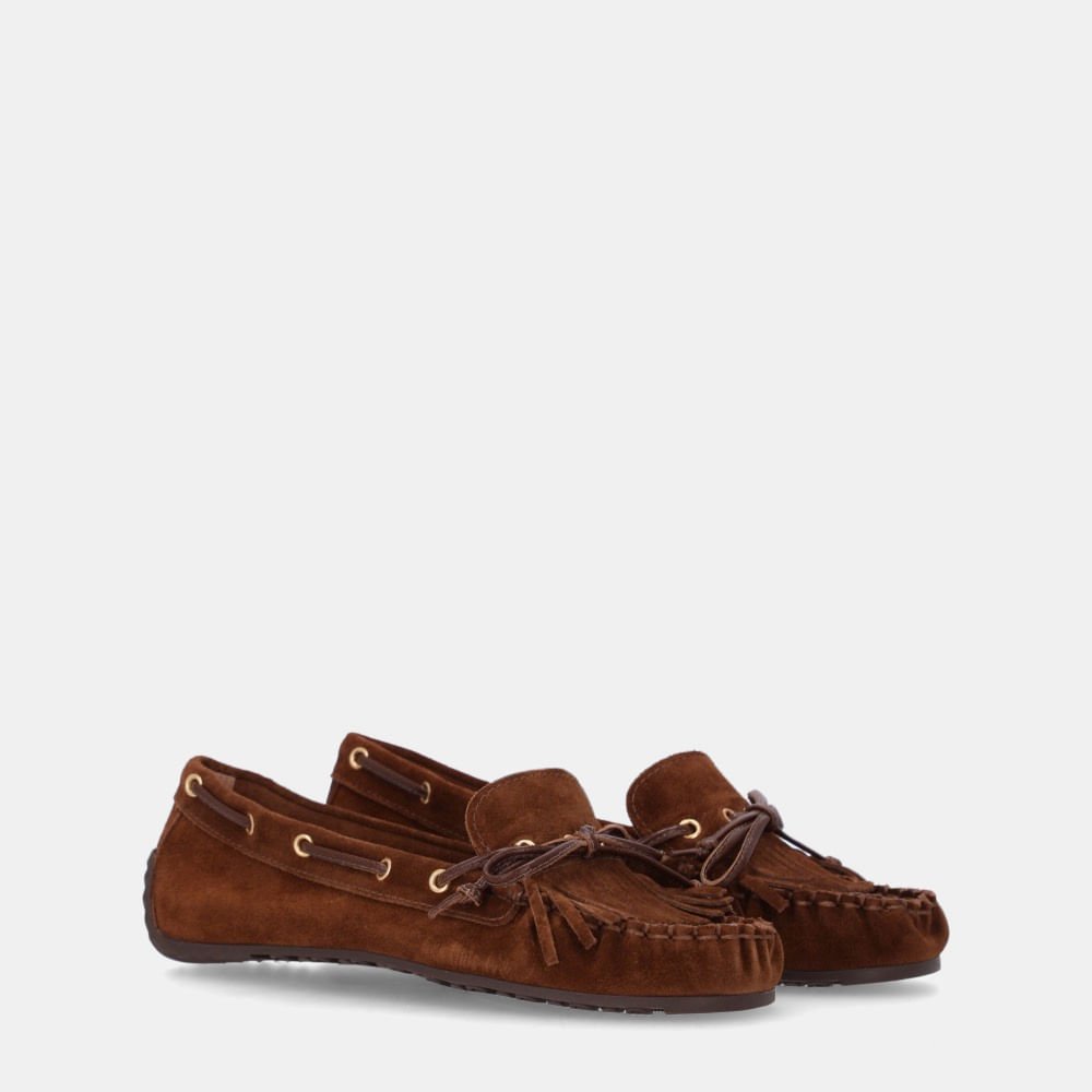 Mocassim Camurça Trufa - 60840004 Trufa 3