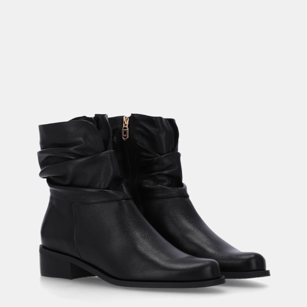Bota Cano Curto Saara Preto - 52460013 Preto 2