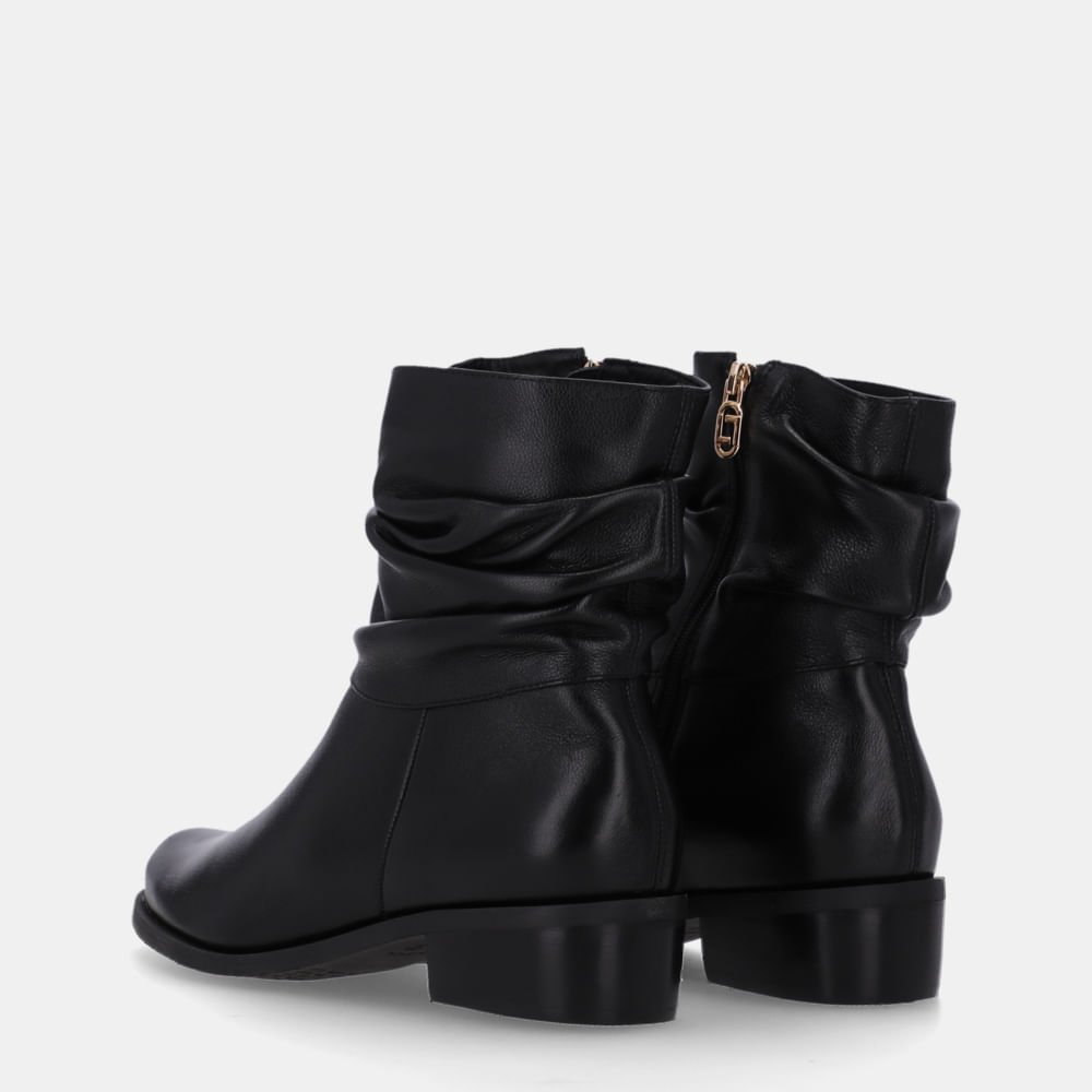 Bota Cano Curto Saara Preto - 52460013 Preto 3