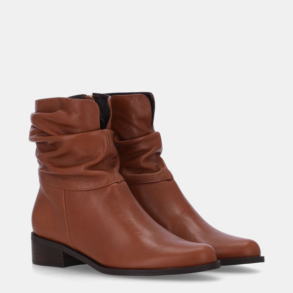 Bota Cano Curto Montenapoleone Âmbar - 52460013 Âmbar 3