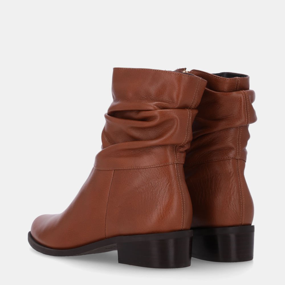 Bota Cano Curto Montenapoleone Âmbar - 52460013 Âmbar 4
