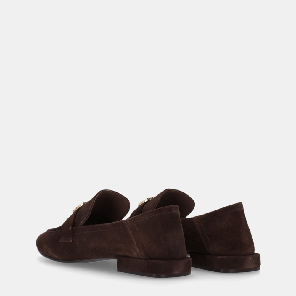 Loafer Camurça Cacau - 60340021 Cacau 4