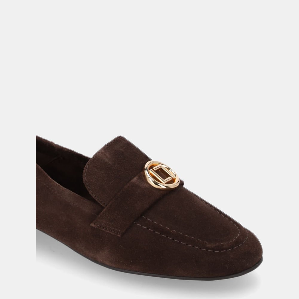 Loafer Camurça Cacau - 60340021 Cacau 5