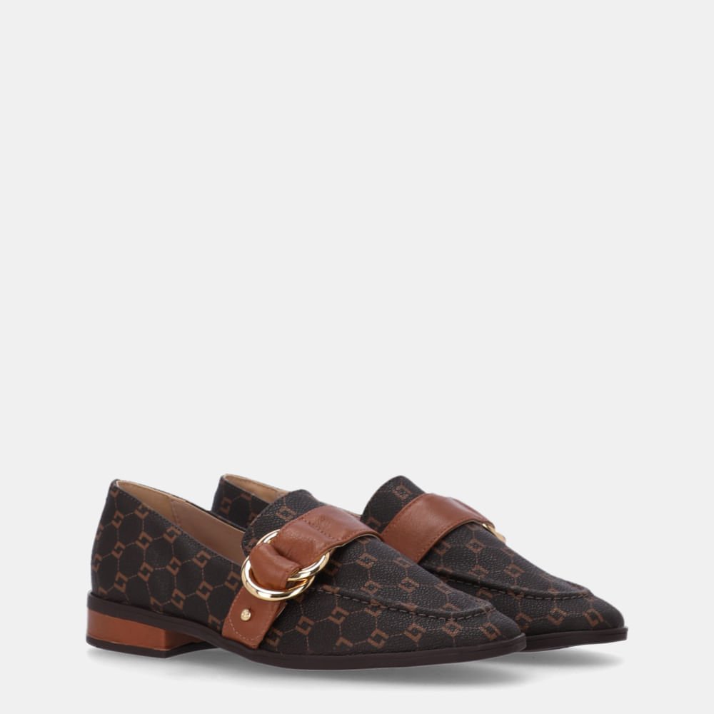 Loafer Monograma Mocca E Montenapoleone Âmbar - 60390022 Mocca 2