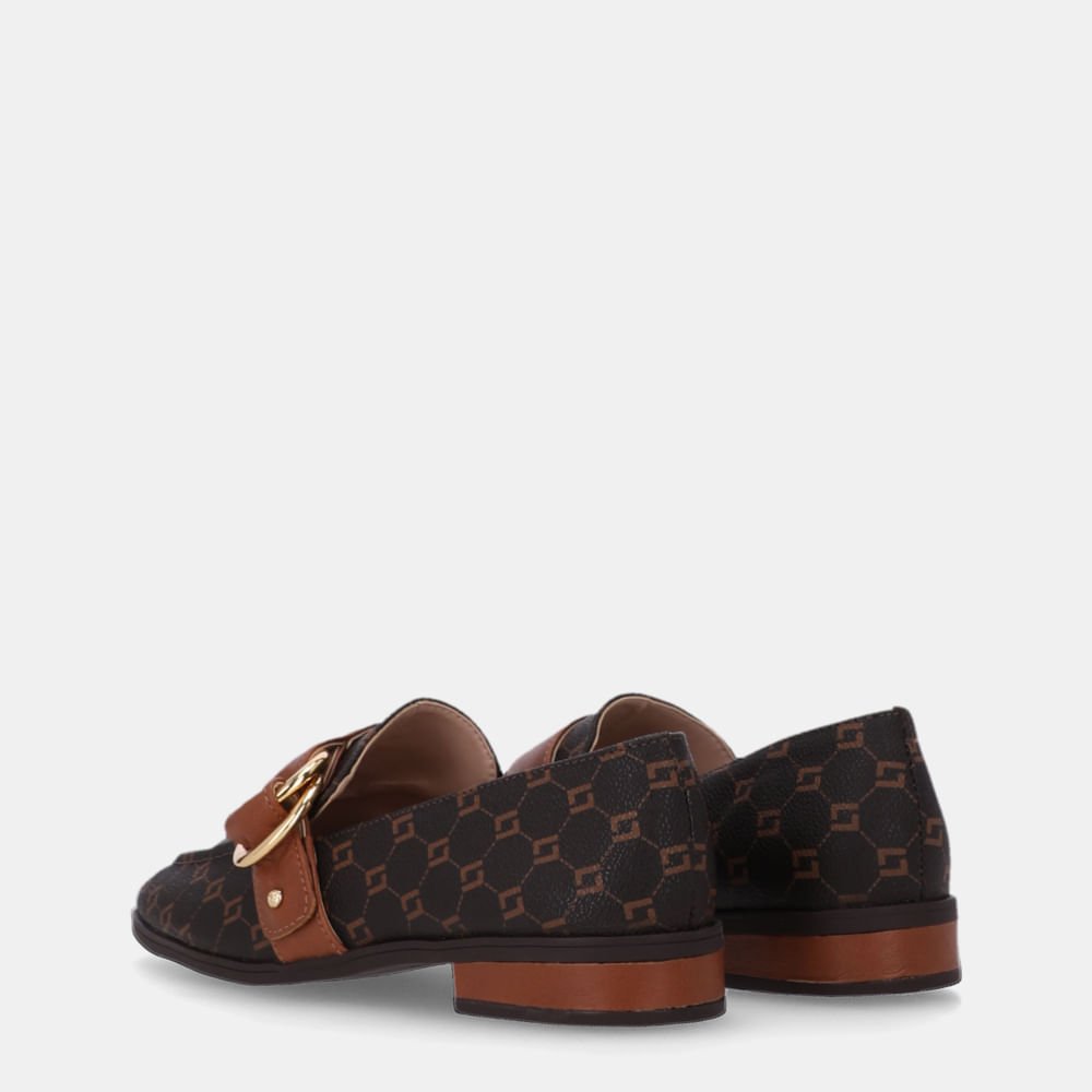 Loafer Monograma Mocca E Montenapoleone Âmbar - 60390022 Mocca 3