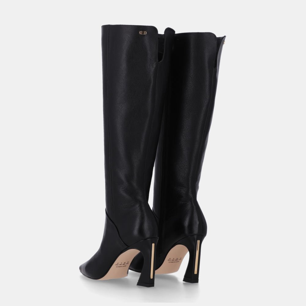 Bota Cano Longo Saara Preto - 81100001 Preto 3