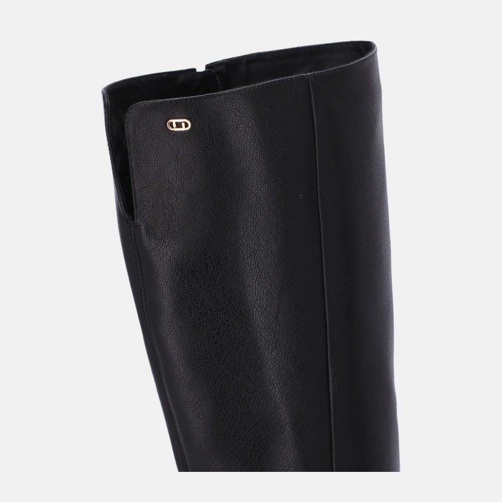 Bota Cano Longo Saara Preto - 81100001 Preto 4