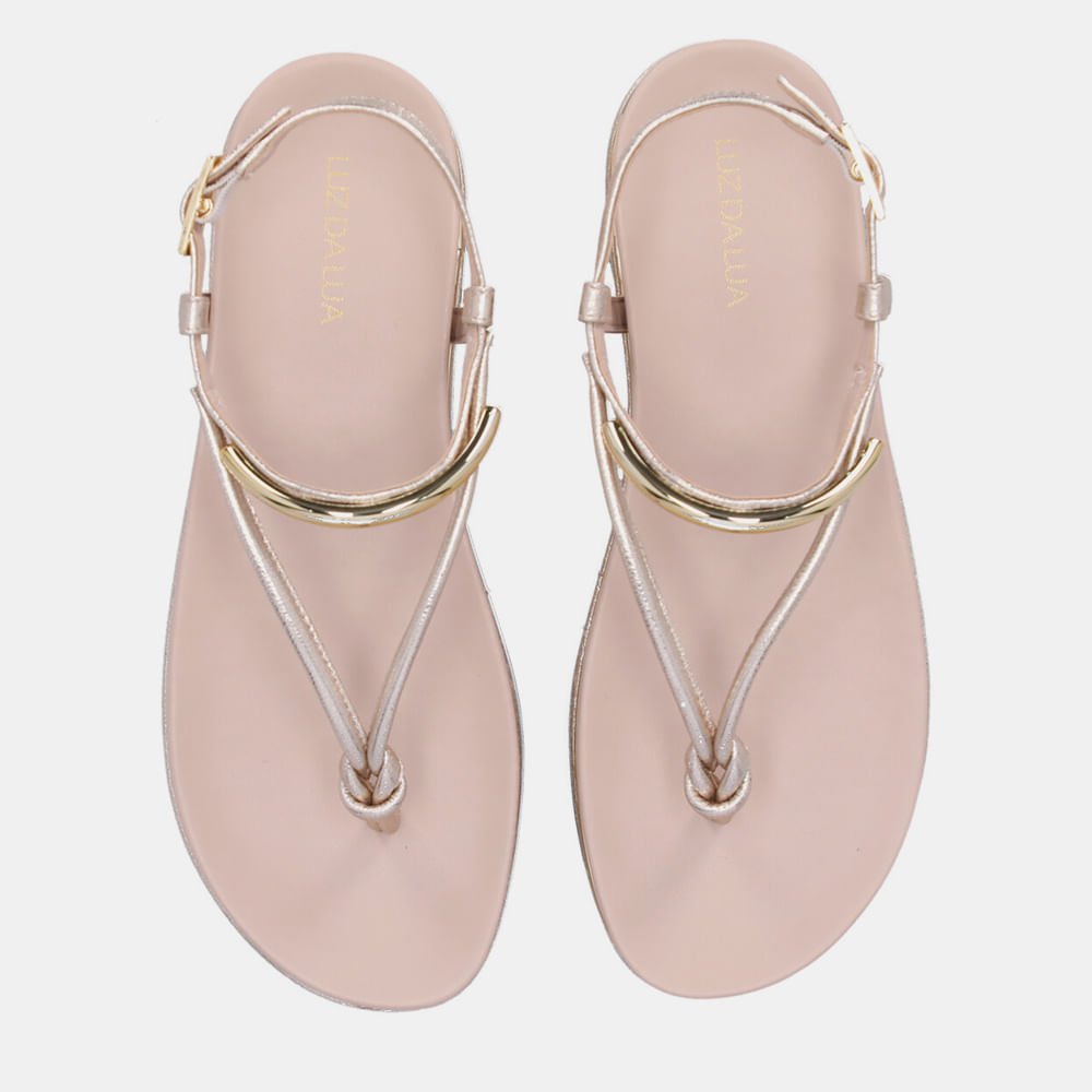 Sandália Flatform Vênus Ouro/vênus Ouro - 58890400 Ouro 3