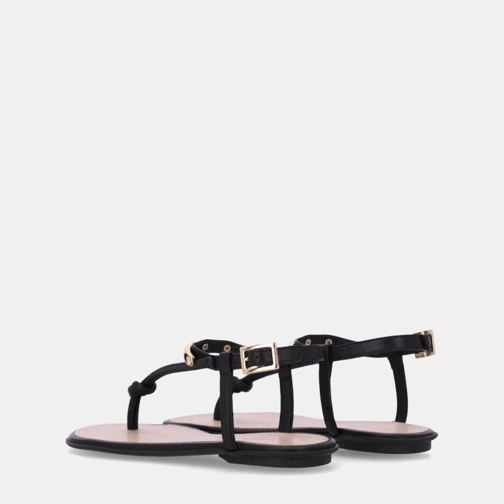 Sandália Rasteira Sun Saara Preto - 52217800 Preto 4