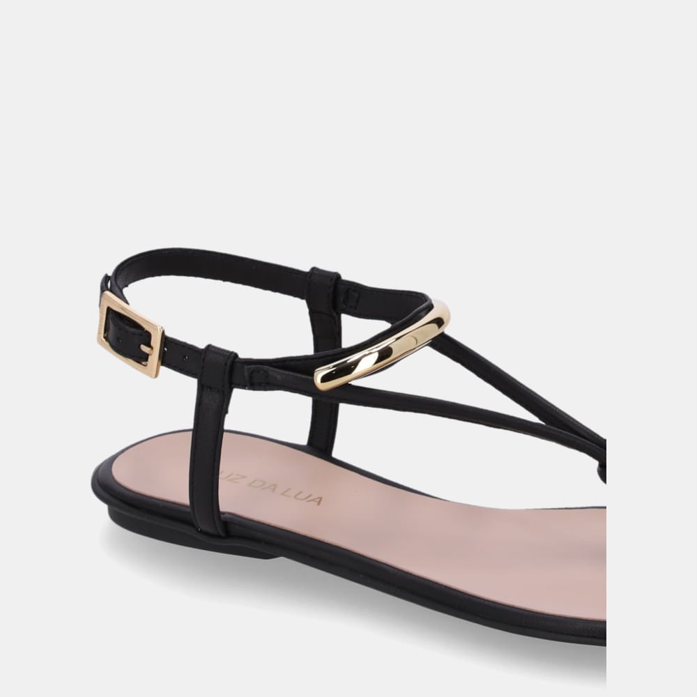 Sandália Rasteira Sun Saara Preto - 52217800 Preto 5