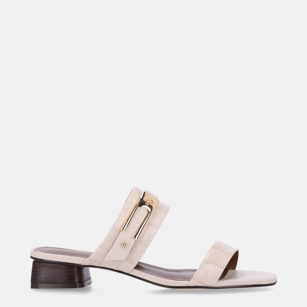Tamanco Croco Panna - 60670006