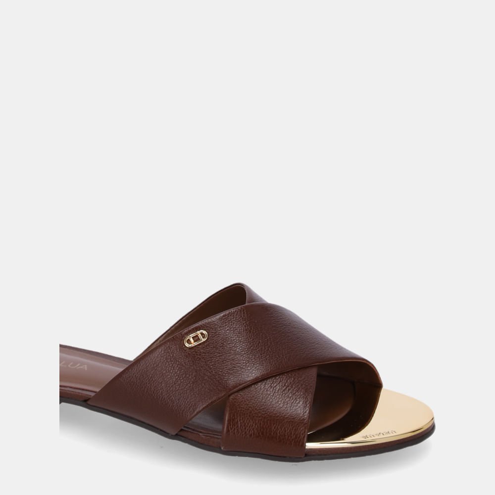 Chinelo Couro Atacama Trufa - 53120047 Trufa 4