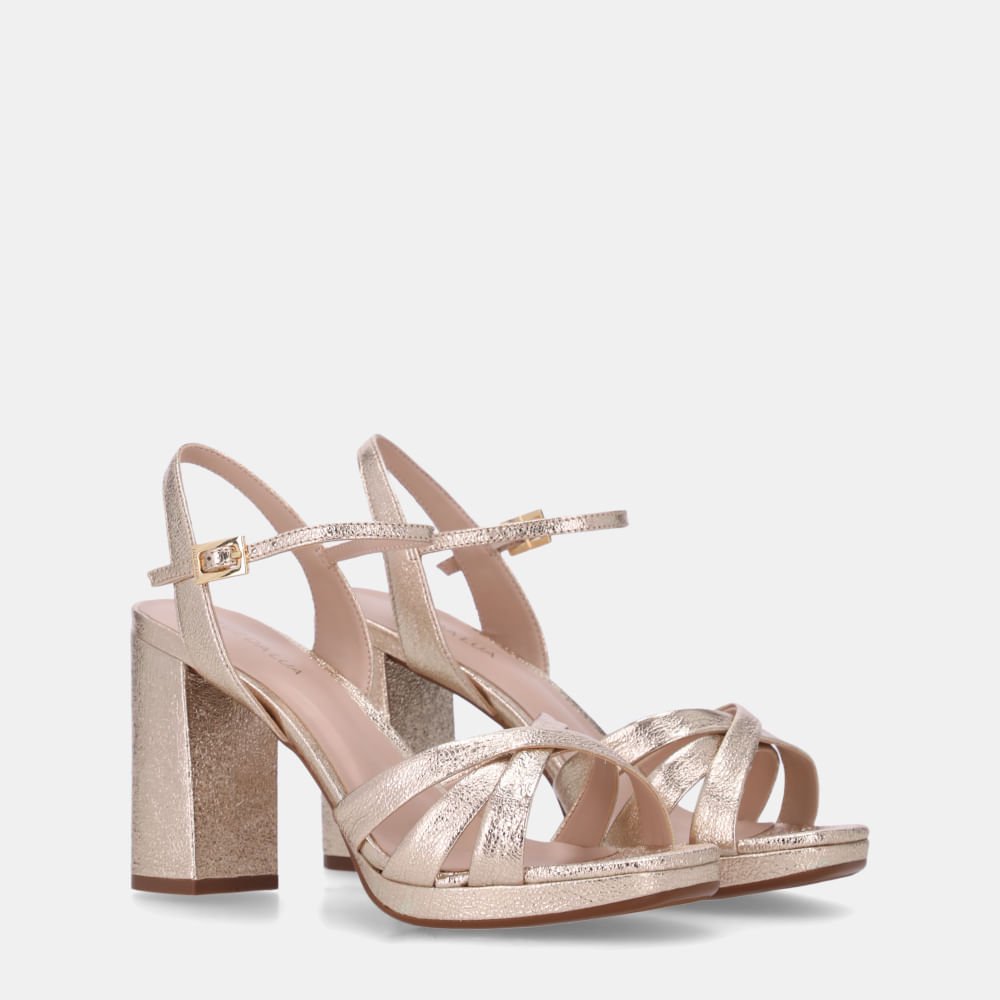 Sandália Salto Vênus Ouro - 56730002 Ouro 3