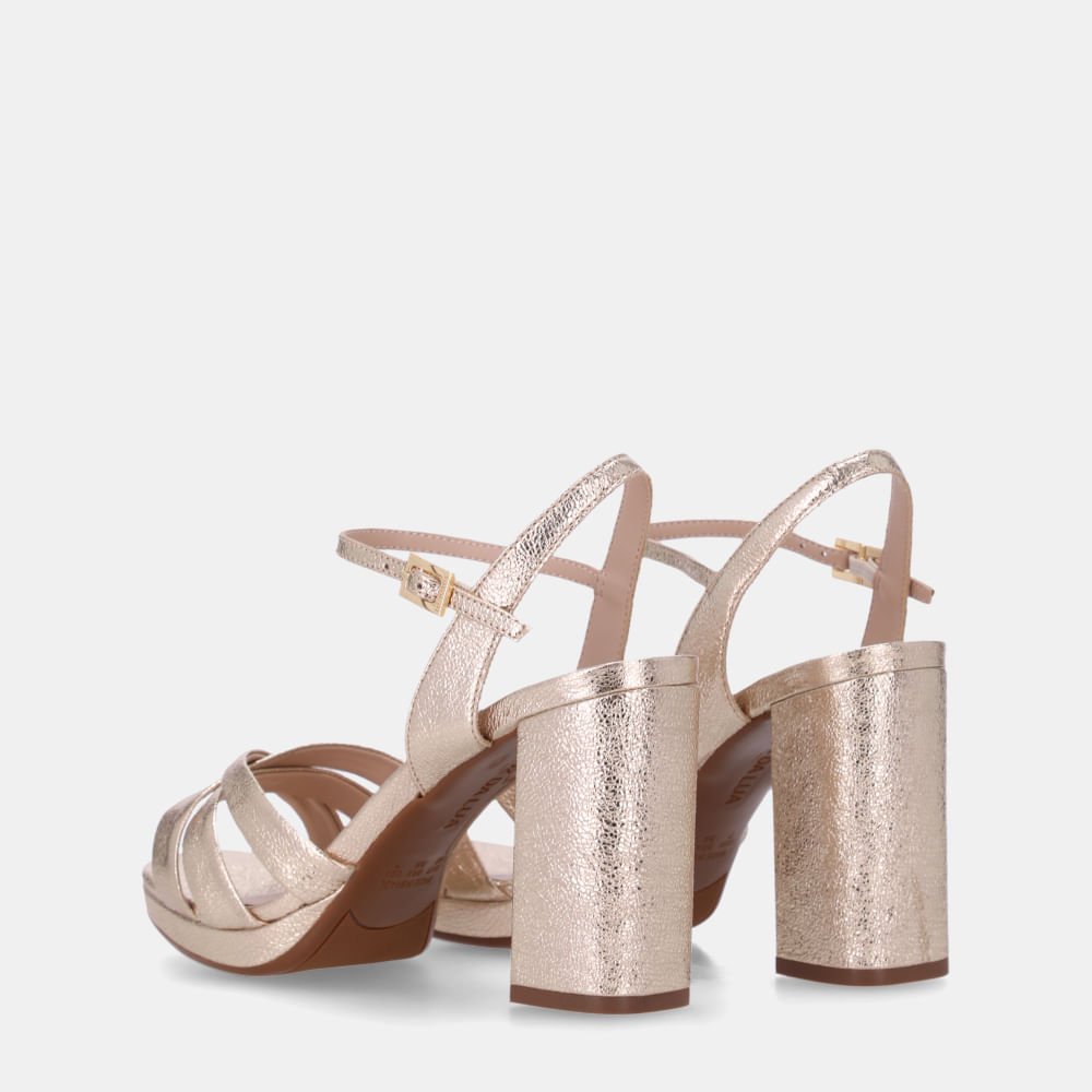 Sandália Salto Vênus Ouro - 56730002 Ouro 4