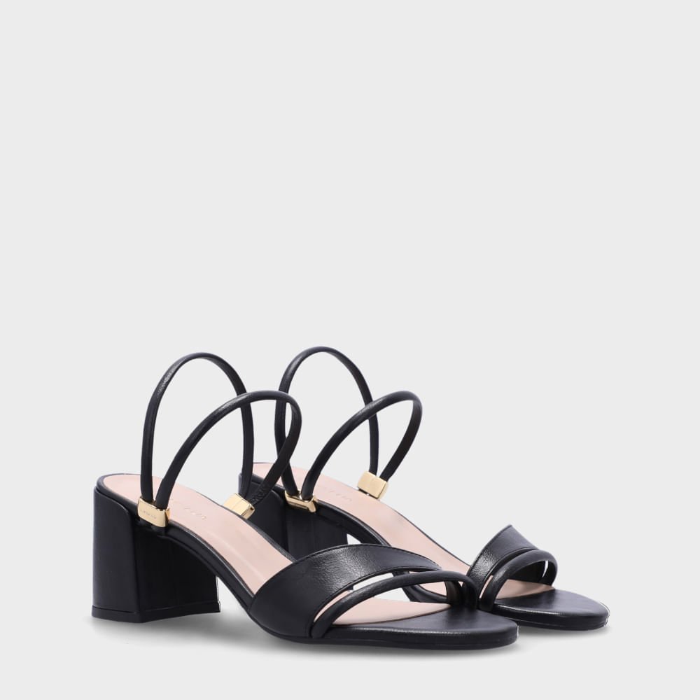 Tamanco Saara Preto - 80070001 Preto 2