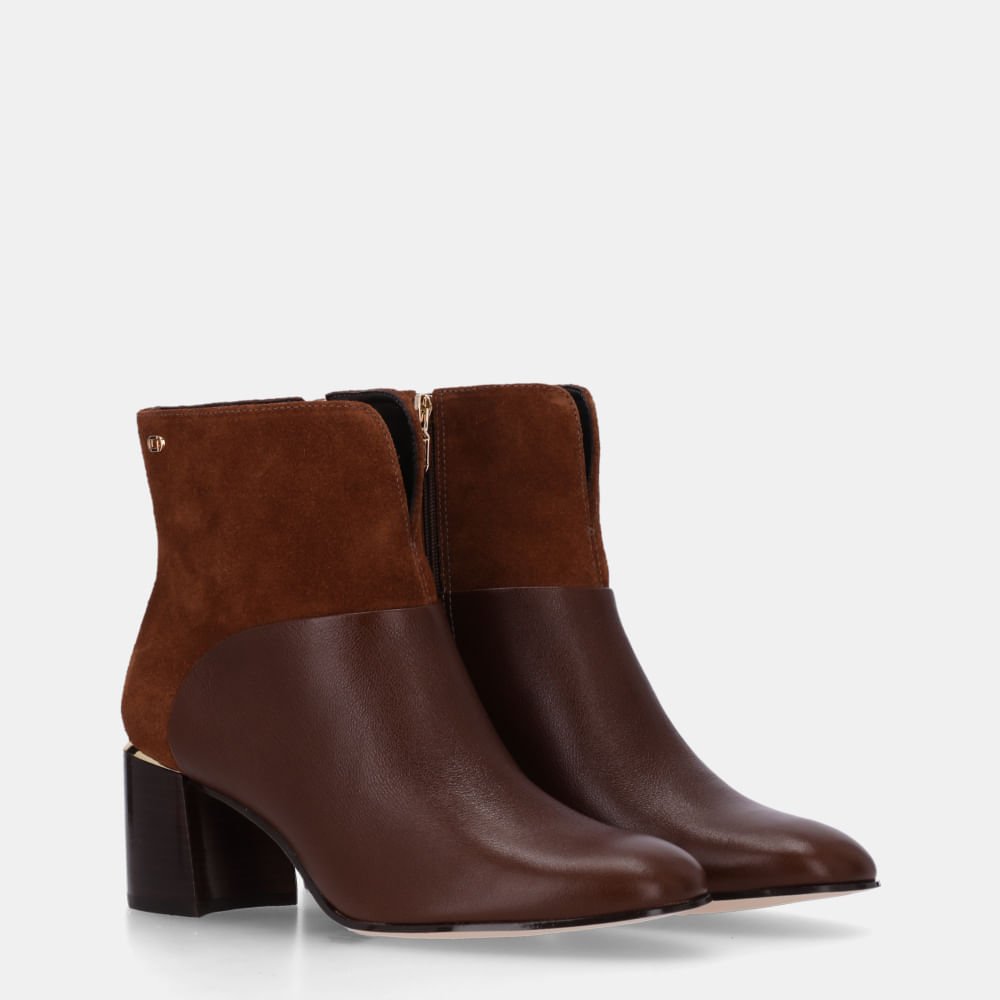 Bota Cano Curto Camurça Trufa - 80740017 Trufa 2