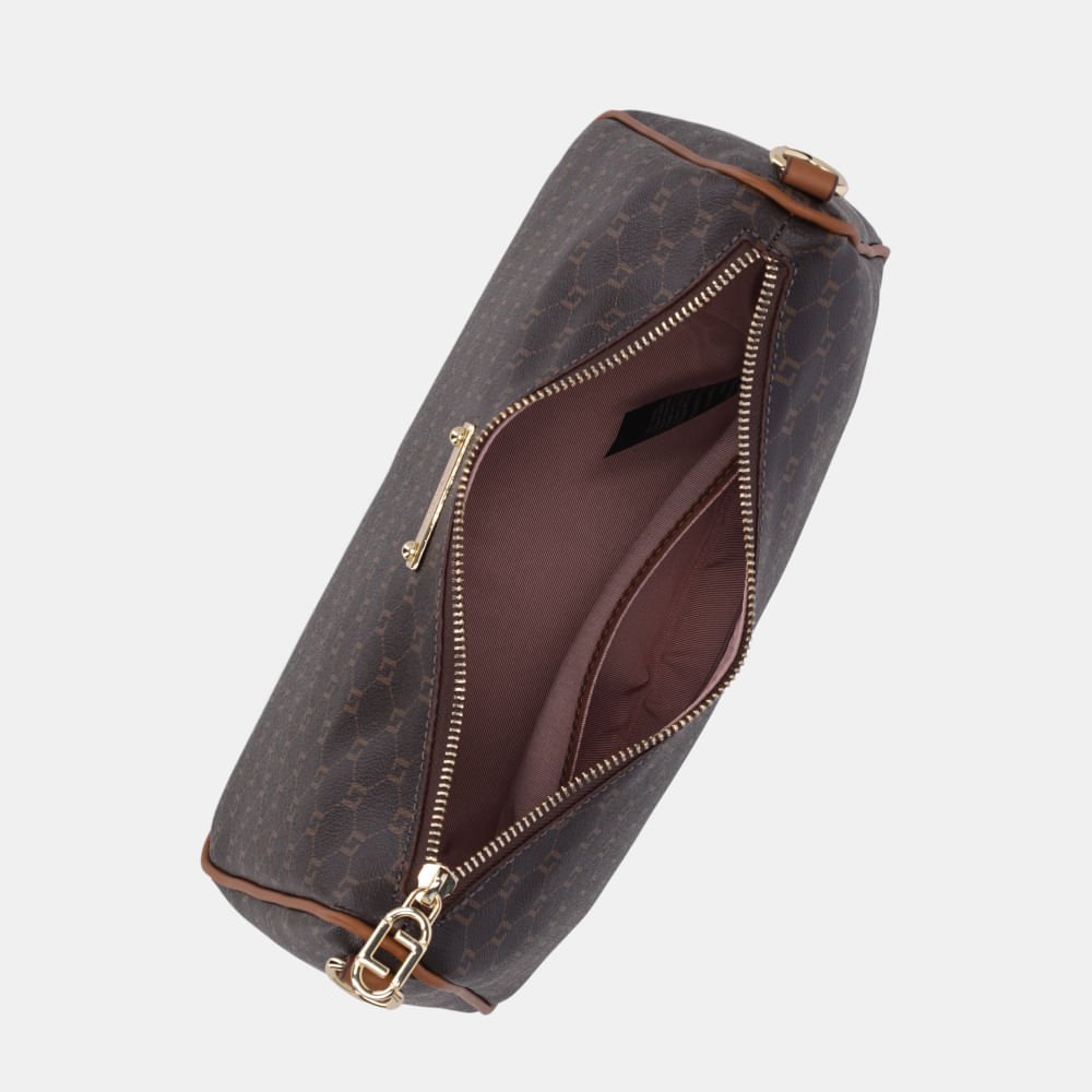 Bolsa Tiracolo Média Monograma Ll Mocca - 10001063 Mocca 4
