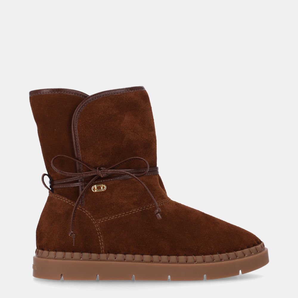 Tênis Boot Camurça Trufa - 60730002