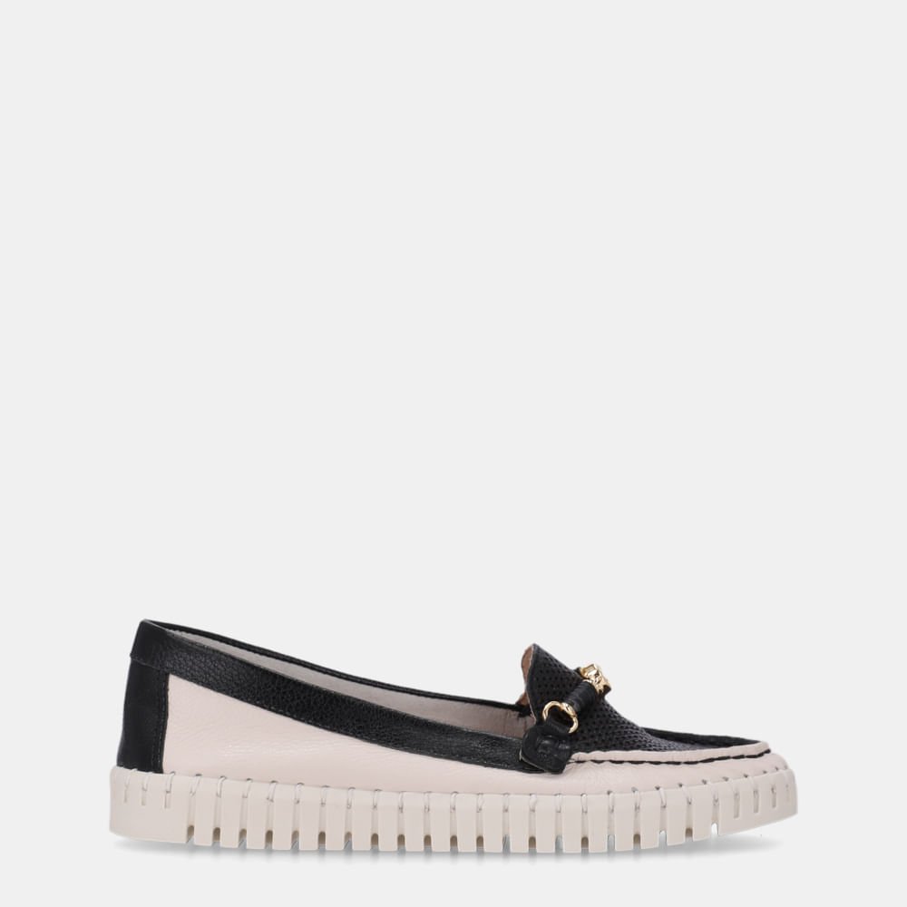 Mocassim New Ridge Panna Com New Ridge Preto - 60130030