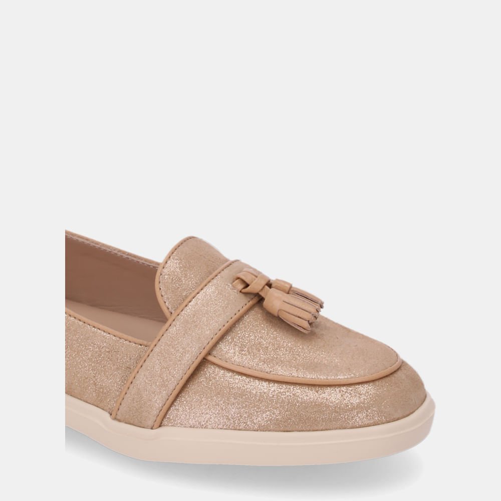 Loafer Camurça Ouro - 80920001 Ouro 4