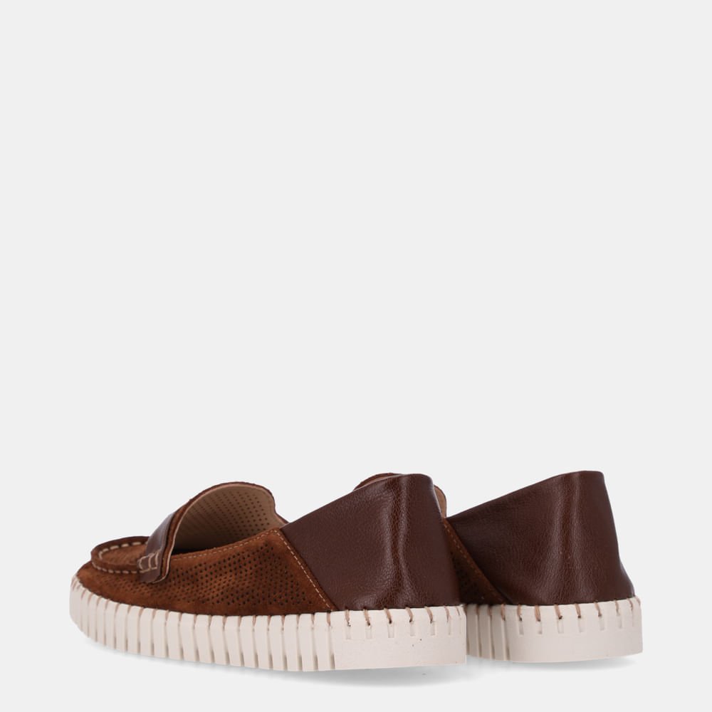 Mocassim Camurça Trufa E Atacama Trufa - 60130049 Trufa 4